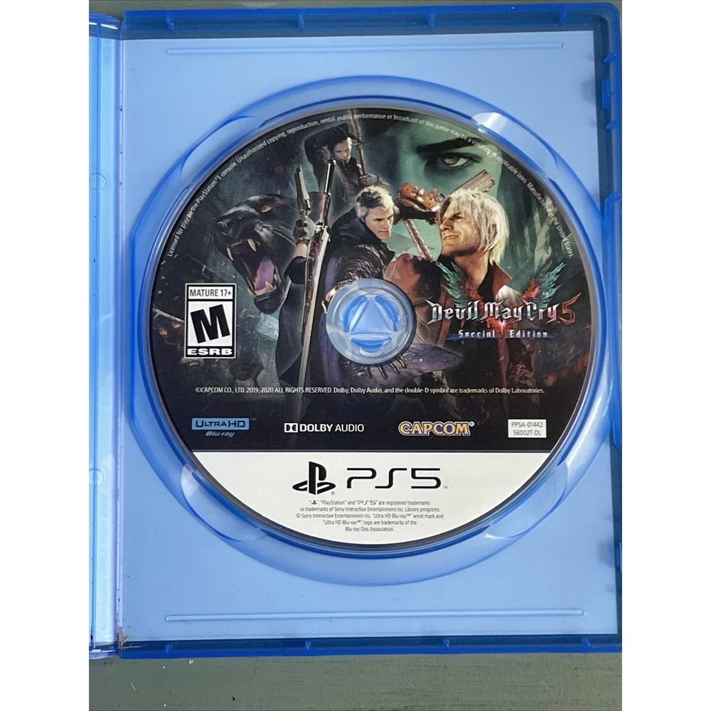 Ps5 Game Lot Watch Dog Leigon--Devil May Cry 5 Special Edition